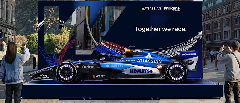 Atlassian Williams F1 Car