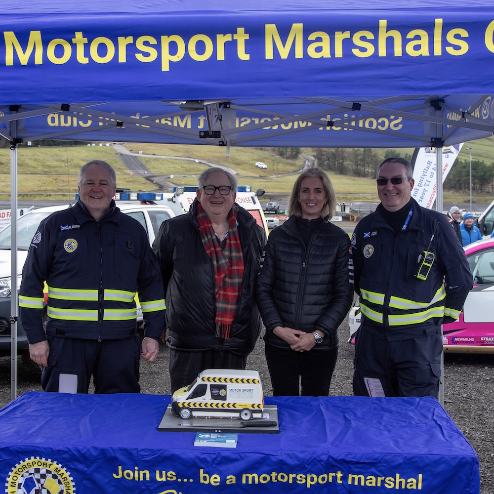 From left to right, Alastair Gray, Dr Paul Trafford, Jillian Shedden and Jon Bolton